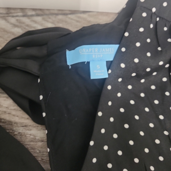 Draper James Black and White Polka Dot Maxi Dress - Picture 3 of 4